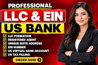do US bank creation US llc proof of adress ein setup mecury for non US