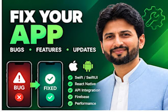 fix, update, or add features to your ios or android app