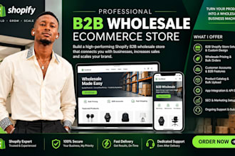 set up shopify b2b wholesale store and wholesale pricing