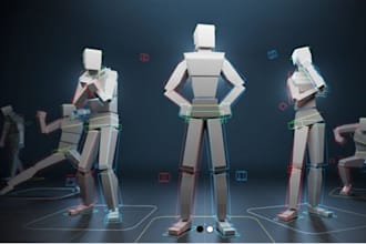 fix blender game character rig skin weight fbx glb godot game mesh retargeting