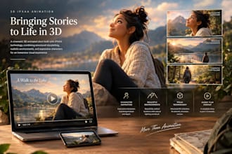 3d pixar style ai animation video 3d ai cartoon storytelling 3d pixar ai video