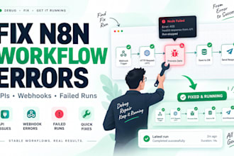 fix n8n workflow API and webhook errors