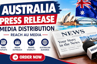 distribute australia press release to premium media outlets