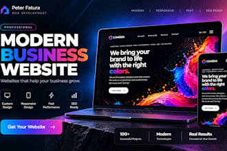 redesign your website into a modern responsive website