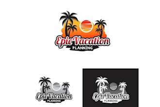 make a luxury travel logo or any graphics design