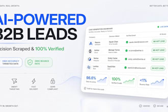 generate verified b2b leads for any niche and location