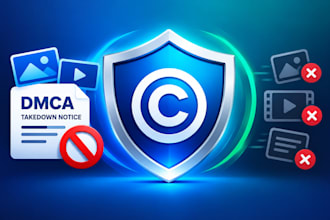 professionally submit dmca takedown notices and remove content