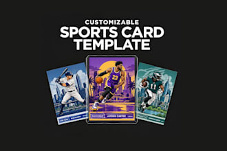design custom tcg card frame layout, ccg, sport trading card template