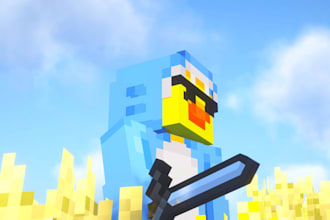 make you a custom minecraft texture pack of your choice