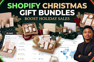 create shopify christmas gift bundles to boost holiday sales