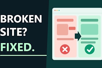 fix website and web app bugs