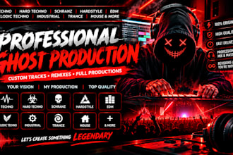 ghost produce techno track tech house psytrance edm
