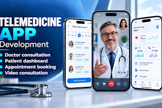 build ai telemedicine app telehealth app telemedicine doctor app healthcare app