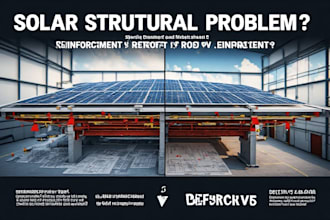 solve commercial solar structural problems, roof reinforcement and complex pv