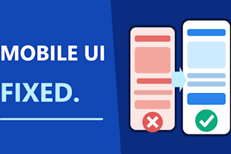 fix responsive layout and frontend bugs on your website