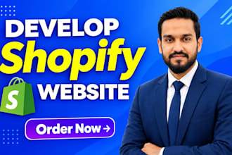 do shopify website design, create shopify store, or shopify dropshipping store