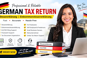 efile german income tax return and expenses