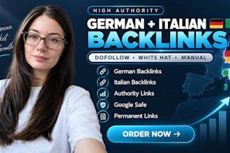 build GEO focused backlinks from UK de fr nl US domains