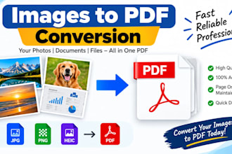 convert images to PDF documents