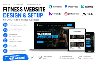 create gymcatch pushpress teamup wodify zen planner pike13 fitness website