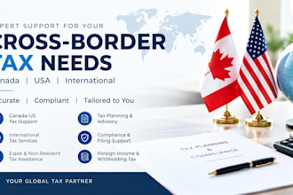do cross border tax, international tax, canada US tax and tax return