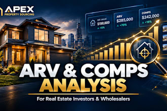 provide arv and comps analysis for real estate investors