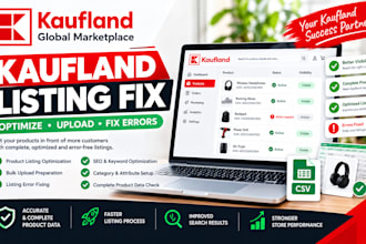 optimize your kaufland product listings and fix listing errors