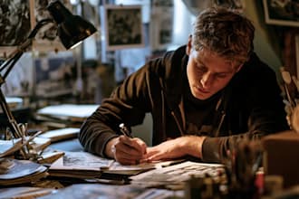 create comic book art