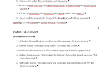 proofread and correct your german text