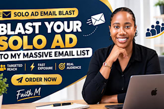blast your solo ad to my massive email list