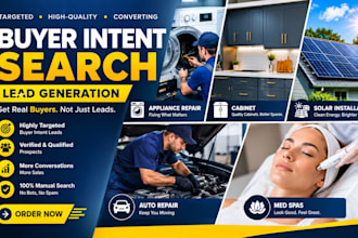 appliance repair cabinet solar installation auto repair med spas lead generation