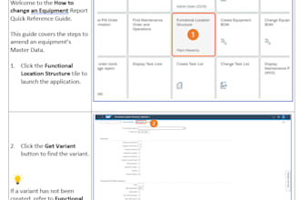 write sap pm, eam fsds, sops and test scripts for s4hana