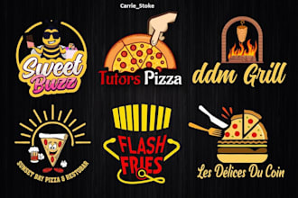 design a professional food, restaurant, fast food, or food truck logo