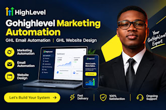 build ghl automation, gohighlevel website and CRM
