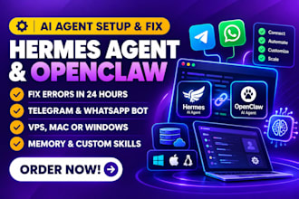 openclaw teiegrem hermes ai agent fix openclaw hermes agent jarvis ai obsidian