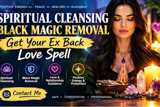 spiritual cleansing black magic removal get your ex back love spell contact me