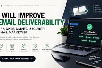 fix email deliverability, spf, dkim, dmarc, security, email marketing consultant