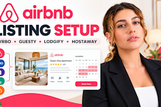 set up and optimize your airbnb vrbo guesty lodgify and hostaway listings