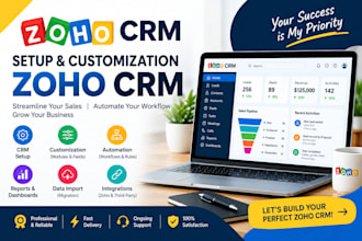 setup zoho crm zoho mail zoho books