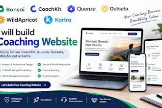 build bonsai coachkit quenza outseta wildapricot kartra coaching website