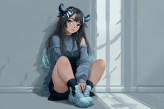 do digital art commission in my art style