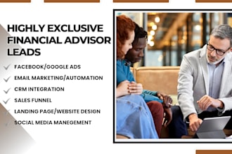 generate financial advisor leads