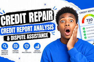 do credit repair, credit report analysis and dispute letters