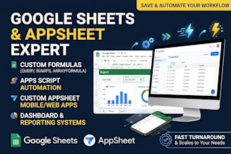 build custom google sheets formulas appscript and appsheet databases