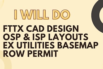 fiber optic autocad design