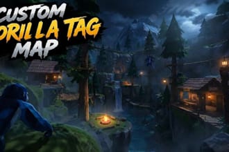 create a custom gorilla tag map for your fan game