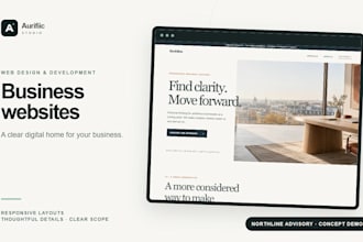 build a modern responsive website for your small business