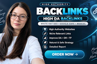 provide high da backlinks with GEO SEO strategy