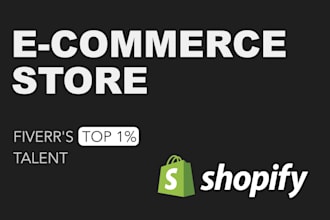 build professional shopify store