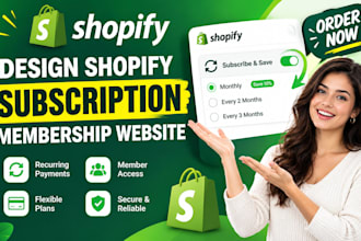 setup shopify subscription box shopify store subscription membership website
